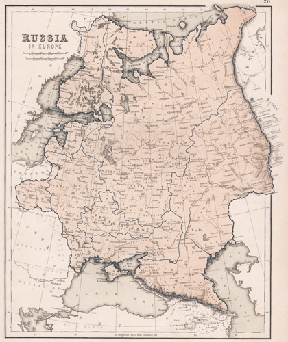 Russia in Europe 1855